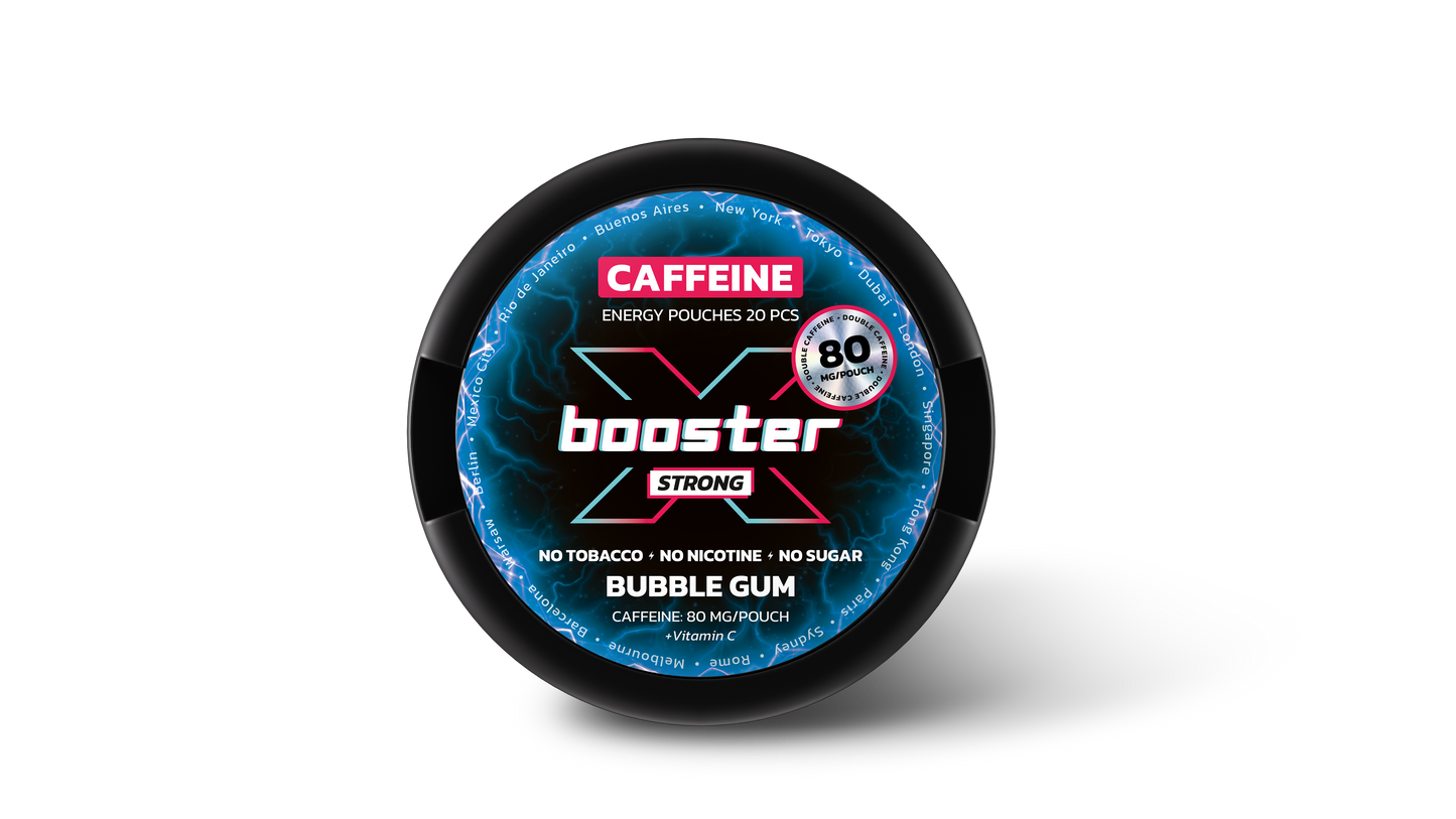 X-Booster bubble gum 80mg