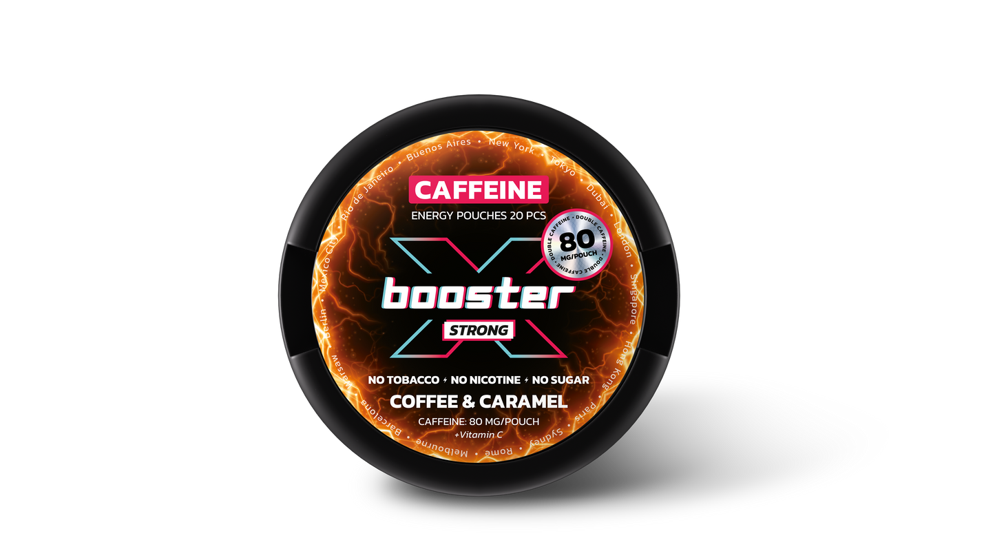 X-Booster coffee caramel 80mg